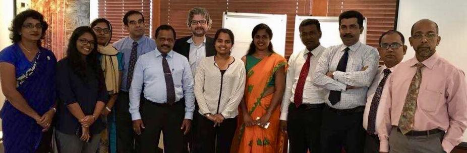 Investment Promotions team - a group of Sri Lankan government officials