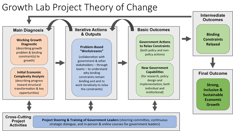 schematic of theory of change