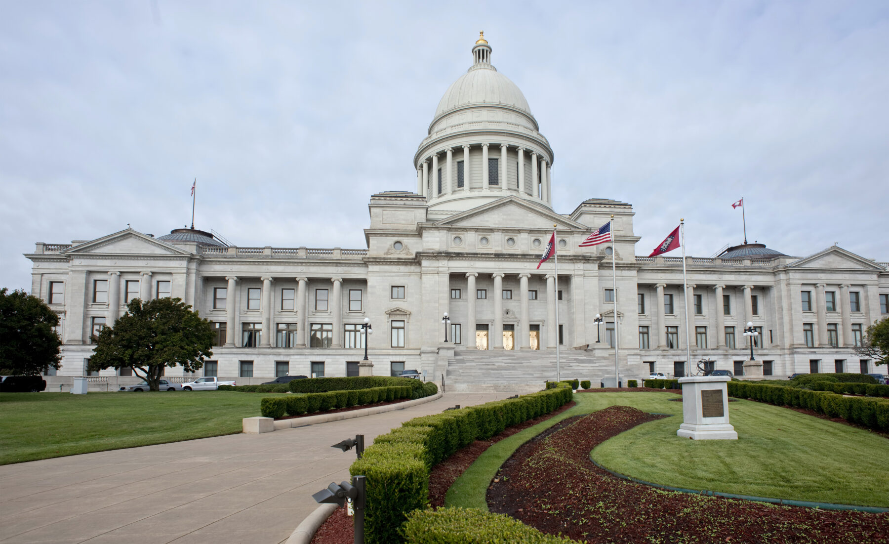 State capital building in Little Rock, Arkansas